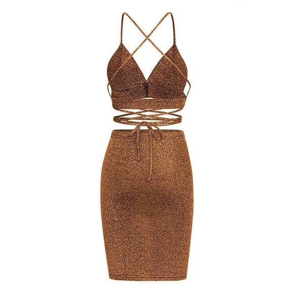 Copper Two Piece Set - Picture 2 of 2